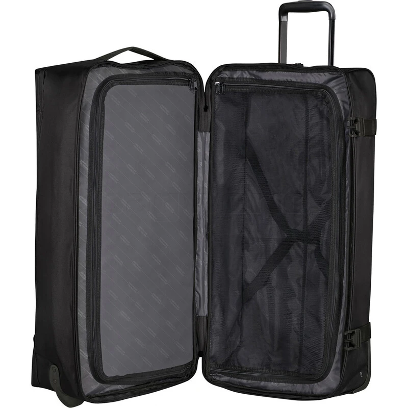 American Tourister Urban Track Drop Bottom Wheel Duffel Set Of 3 Asphalt Black 43163, 43164, 43165 With FREE Worldwide USB Charging Adaptor 86350 5 American Tourister Urban Track Drop Bottom Wheel Duffel Set Of 3 Asphalt Black 43163, 43164, 43165 With FREE Worldwide USB Charging Adaptor 86350 - Image 5