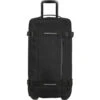 American Tourister Urban Track Medium 68cm Drop Bottom Wheel Duffel Asphalt Black 43164