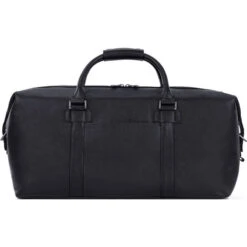 Samsonite Classic Leather Carry-On Duffel Black 50626