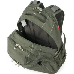 High Sierra Access 3.0 Eco RFID Blocking 16" Laptop & Tablet Backpack Khaki 45729 -Travel Storage Shop lrg 354