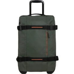 American Tourister Urban Track Small/Cabin 55cm Drop Bottom Wheel Duffel Dark Khaki 43163