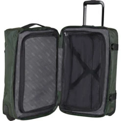 American Tourister Urban Track Small/Cabin 55cm Drop Bottom Wheel Duffel Dark Khaki 43163 -Travel Storage Shop lrg 3598