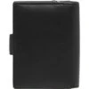 Cellini Ladies' Tuscany Medium Book Leather RFID Blocking Wallet Black W0110