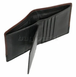 Cellini Men's Aston RFID Blocking Card Leather Wallet Brown MH205 -Travel Storage Shop lrg 3655