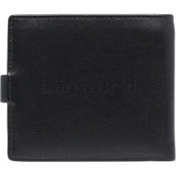 Cellini Men's Shelby RFID Blocking Tab Leather Wallet Black MH203