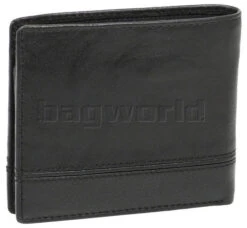 Cellini Aston Men's Leather RFID Blocking Wallet Black MH204