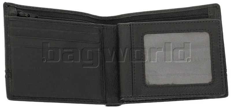 Cellini Aston Men's Leather RFID Blocking Wallet Black MH204 3 Cellini Aston Men's Leather RFID Blocking Wallet Black MH204 - Image 3