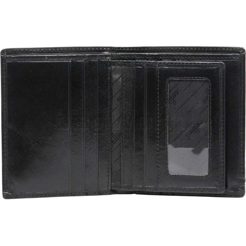 Cellini Men's Viper RFID Blocking Flap Leather Wallet Black MH211 3 Cellini Men's Viper RFID Blocking Flap Leather Wallet Black MH211 - Image 3