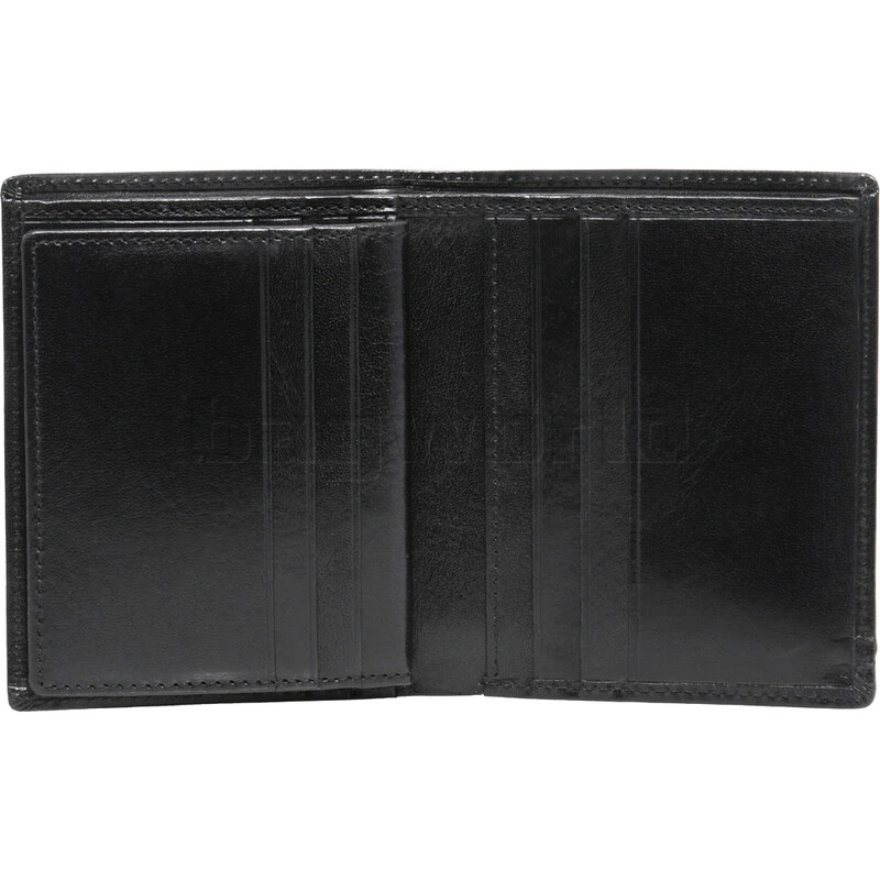 Cellini Men's Viper RFID Blocking Flap Leather Wallet Black MH211 4 Cellini Men's Viper RFID Blocking Flap Leather Wallet Black MH211 - Image 4