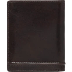 Cellini Men's Viper RFID Blocking Flap Leather Wallet Brown MH211