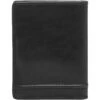 Cellini Men's Viper RFID Blocking Stitch Leather Wallet Black MH210