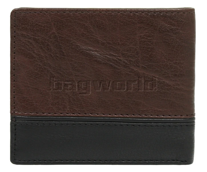 Cellini Men's Aston RFID Blocking Double Leather Wallet Brown MH206 1 Cellini Men's Aston RFID Blocking Double Leather Wallet Brown MH206