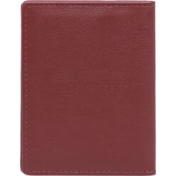 Cellini Ladies' Tuscany Leather RFID Blocking Card Holder Wallet Red WOM23