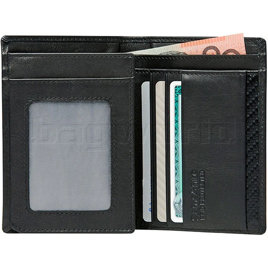 Samsonite RFID DLX Leather Wallet Black 91521 2 Samsonite RFID DLX Leather Wallet Black 91521 - Image 2