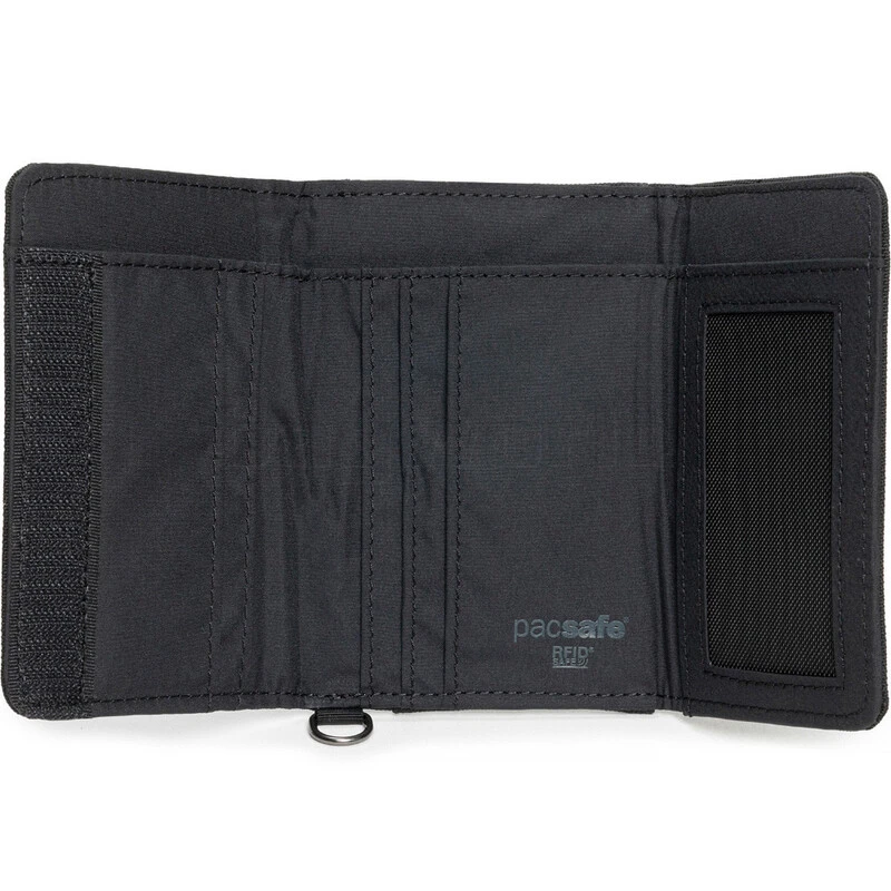 Pacsafe RFIDsafe RFID Blocking Trifold Wallet Black 11005 2 Pacsafe RFIDsafe RFID Blocking Trifold Wallet Black 11005 - Image 2