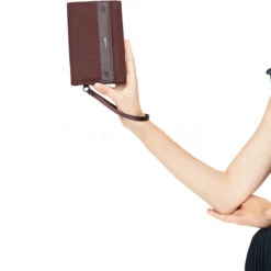 Pacsafe RFIDsafe RFID Blocking Clutch Wallet Merlot 11015 -Travel Storage Shop lrg 3804