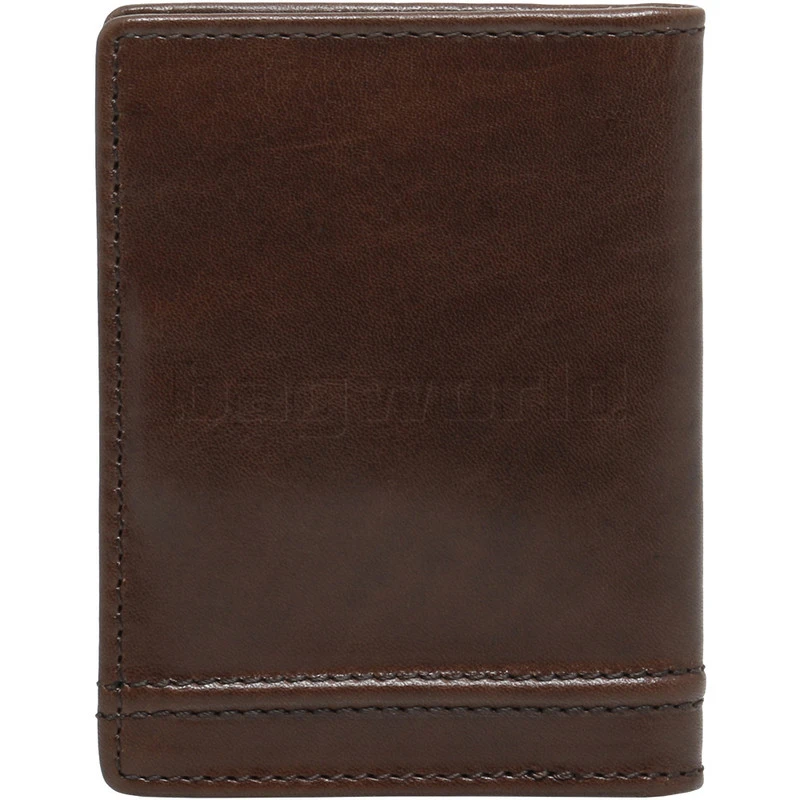 Cellini Men's Viper RFID Blocking Stitch Leather Wallet Brown MH210 1 Cellini Men's Viper RFID Blocking Stitch Leather Wallet Brown MH210