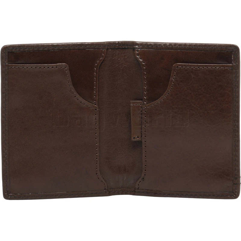 Cellini Men's Viper RFID Blocking Stitch Leather Wallet Brown MH210 2 Cellini Men's Viper RFID Blocking Stitch Leather Wallet Brown MH210 - Image 2