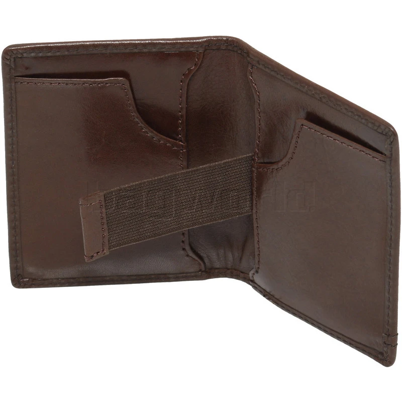 Cellini Men's Viper RFID Blocking Stitch Leather Wallet Brown MH210 3 Cellini Men's Viper RFID Blocking Stitch Leather Wallet Brown MH210 - Image 3