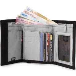 Pacsafe RFIDsafe Z50 RFID Blocking Tri-Fold Wallet Black 10600 -Travel Storage Shop lrg 3815