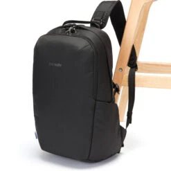 Pacsafe Vibe 25L Anti-Theft 13.3" Laptop/Tablet Backpack Econyl Black 40100 -Travel Storage Shop lrg 395
