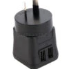 Targus Dual USB Wall Charger Black APA72