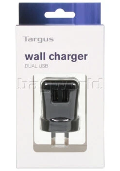 Targus Dual USB Wall Charger Black APA72 6 Targus Dual USB Wall Charger Black APA72 -Travel Storage Shop lrg 4002