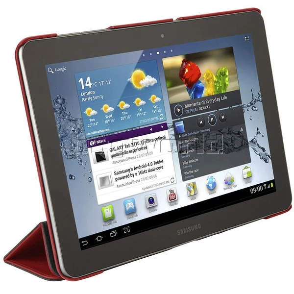 Targus Triad Galaxy Tab 3 10.1 Case & Stand Crimson HZ202 4 Targus Triad Galaxy Tab 3 10.1 Case & Stand Crimson HZ202 - Image 4