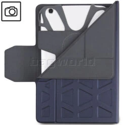 Targus Pro-Tek Rotating Universal Case For 7-8" Tablets, Tab A, E, S2 Blue HZ664