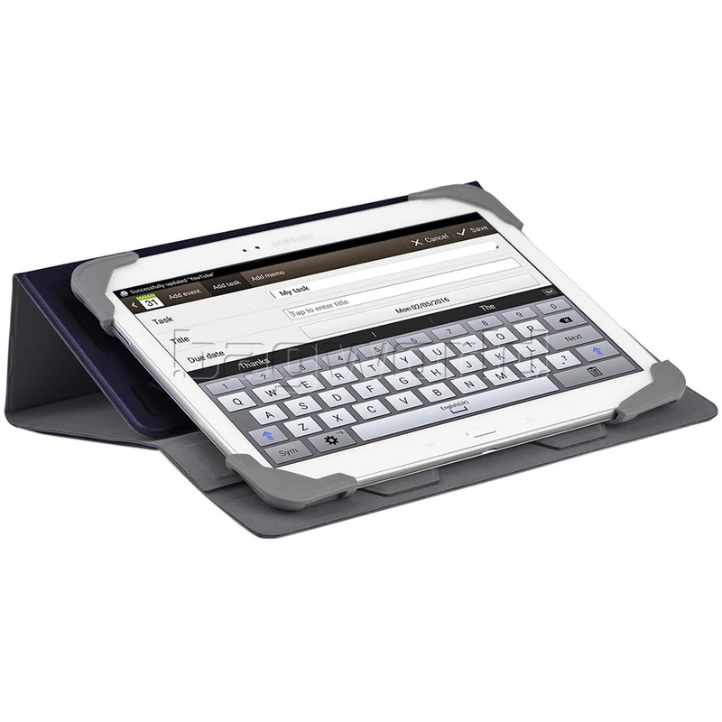 Targus Pro-Tek Rotating Universal Case For 7-8" Tablets, Tab A, E, S2 Blue HZ664 5 Targus Pro-Tek Rotating Universal Case For 7-8" Tablets, Tab A, E, S2 Blue HZ664 - Image 5