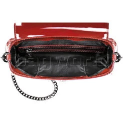 Lipault Plume Vinyl Saddle Bag Ruby 77811 -Travel Storage Shop lrg 4168