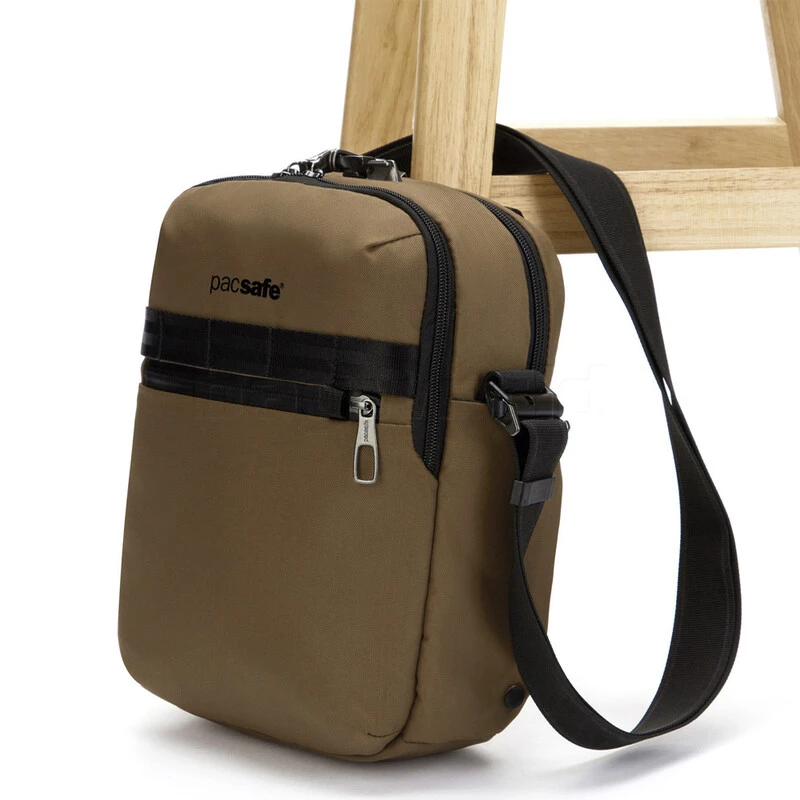 Pacsafe Metrosafe X Anti-Theft Tablet Vertical Crossbody Tan 30620 5 Pacsafe Metrosafe X Anti-Theft Tablet Vertical Crossbody Tan 30620 - Image 5