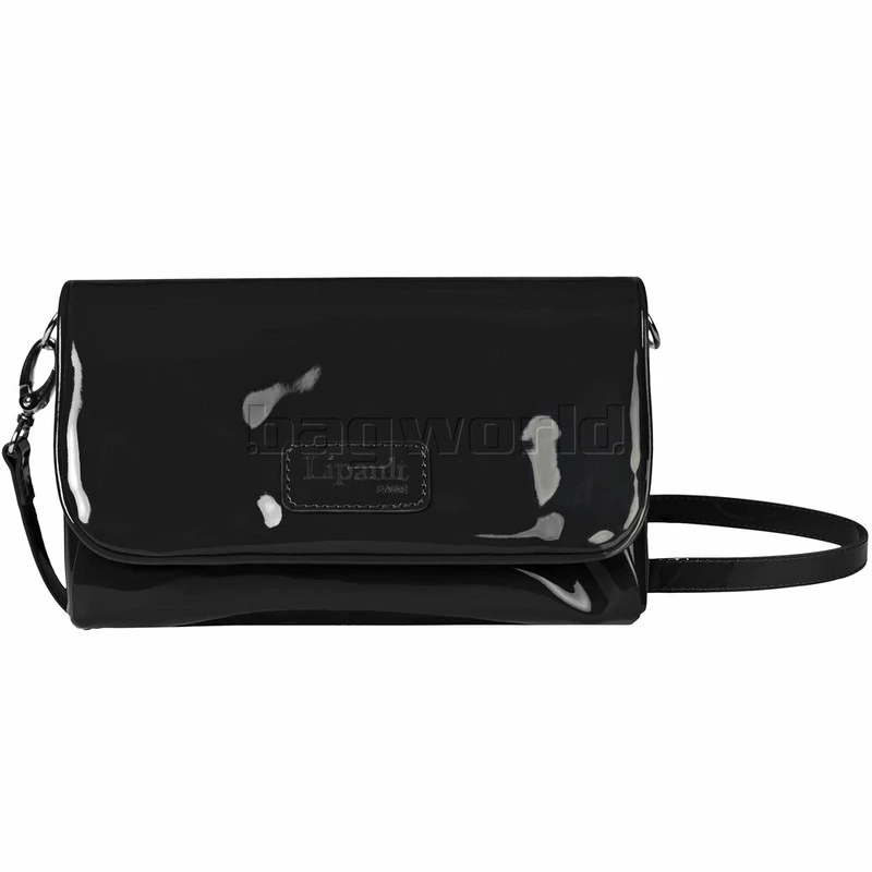 Lipault Plume Vinyl Clutch Bag Black 77813 2 Lipault Plume Vinyl Clutch Bag Black 77813 - Image 2