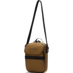 Pacsafe Metrosafe X Anti-Theft 7" Tablet Compact Crossbody Tan 30610