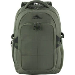 High Sierra Trooper 17" Laptop & Tablet Backpack Khaki 49847