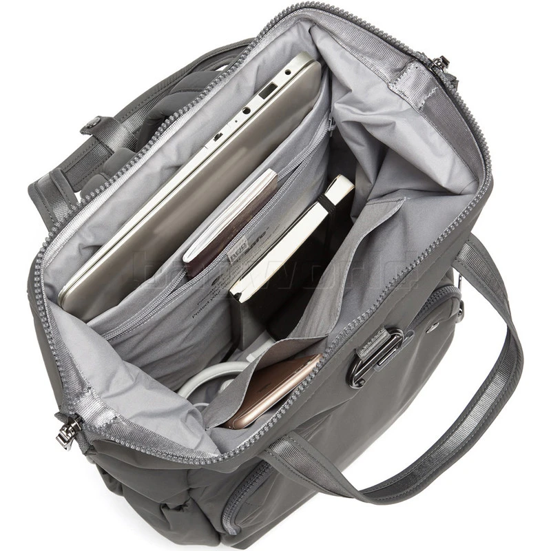 Pacsafe Citysafe CX Anti-Theft 13" Laptop/Tablet Backpack Econyl Storm 20420 2 Pacsafe Citysafe CX Anti-Theft 13" Laptop/Tablet Backpack Econyl Storm 20420 - Image 2