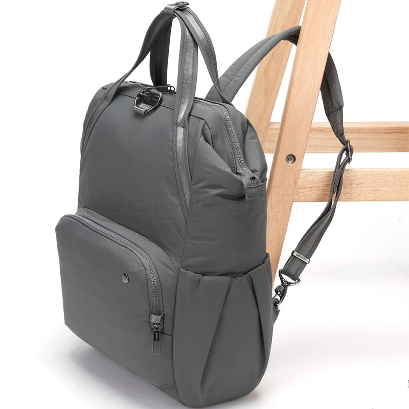 Pacsafe Citysafe CX Anti-Theft 13" Laptop/Tablet Backpack Econyl Storm 20420 4 Pacsafe Citysafe CX Anti-Theft 13" Laptop/Tablet Backpack Econyl Storm 20420 - Image 4