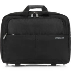American Tourister Speedair 17" Laptop & Tablet Rolling Tote Black 39582