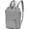 Pacsafe Citysafe CX Anti-Theft 11.6" Laptop Mini Backpack Econyl Gravity Gray 20421