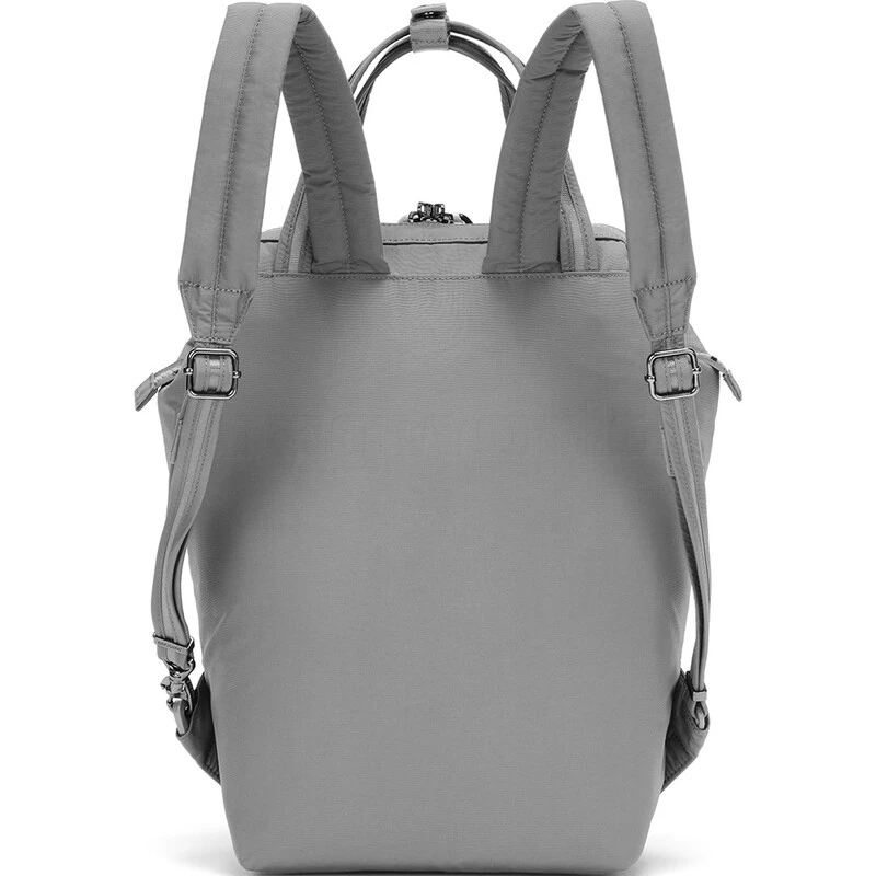 Pacsafe Citysafe CX Anti-Theft 11.6" Laptop Mini Backpack Econyl Gravity Gray 20421 3 Pacsafe Citysafe CX Anti-Theft 11.6" Laptop Mini Backpack Econyl Gravity Gray 20421 - Image 3