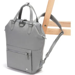 Pacsafe Citysafe CX Anti-Theft 11.6" Laptop Mini Backpack Econyl Gravity Gray 20421 11 Pacsafe Citysafe CX Anti-Theft 11.6" Laptop Mini Backpack Econyl Gravity Gray 20421 -Travel Storage Shop lrg 523