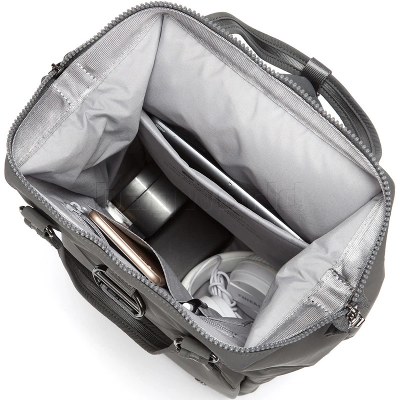 Pacsafe Citysafe CX Anti-Theft 11.6" Laptop Mini Backpack Econyl Storm 20421 3 Pacsafe Citysafe CX Anti-Theft 11.6" Laptop Mini Backpack Econyl Storm 20421 - Image 3