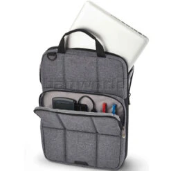 Targus Rugged 11-12" Laptop/Tablet Vertical Slip Case Grey SS942 -Travel Storage Shop lrg 533