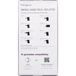 Targus Power 90W Standard Laptop Charger Black APA30 -Travel Storage Shop lrg 545