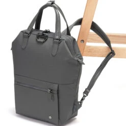 Pacsafe Citysafe CX Anti-Theft 11.6" Laptop Mini Backpack Econyl Storm 20421 10 Pacsafe Citysafe CX Anti-Theft 11.6" Laptop Mini Backpack Econyl Storm 20421 -Travel Storage Shop lrg 55