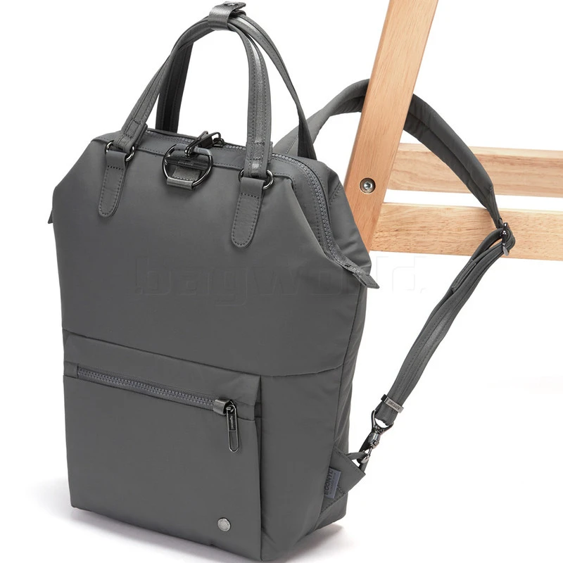 Pacsafe Citysafe CX Anti-Theft 11.6" Laptop Mini Backpack Econyl Storm 20421 5 Pacsafe Citysafe CX Anti-Theft 11.6" Laptop Mini Backpack Econyl Storm 20421 - Image 5