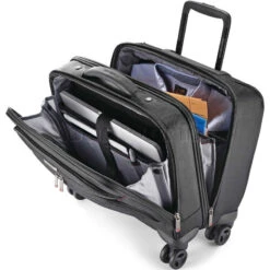 Samsonite Xenon 3.0 15.6" Laptop Spinner Mobile Office Black 89438 -Travel Storage Shop lrg 577