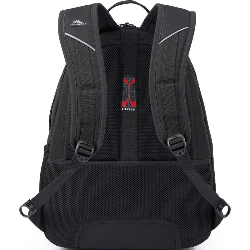 High Sierra Academy 3.0 Eco 15.6" Laptop & Tablet Backpack Black 46107 1 High Sierra Academy 3.0 Eco 15.6" Laptop & Tablet Backpack Black 46107