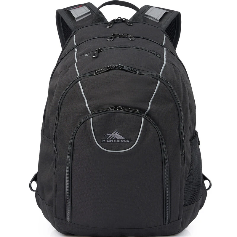High Sierra Academy 3.0 Eco 15.6" Laptop & Tablet Backpack Black 46107 2 High Sierra Academy 3.0 Eco 15.6" Laptop & Tablet Backpack Black 46107 - Image 2