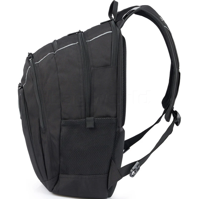 High Sierra Academy 3.0 Eco 15.6" Laptop & Tablet Backpack Black 46107 3 High Sierra Academy 3.0 Eco 15.6" Laptop & Tablet Backpack Black 46107 - Image 3